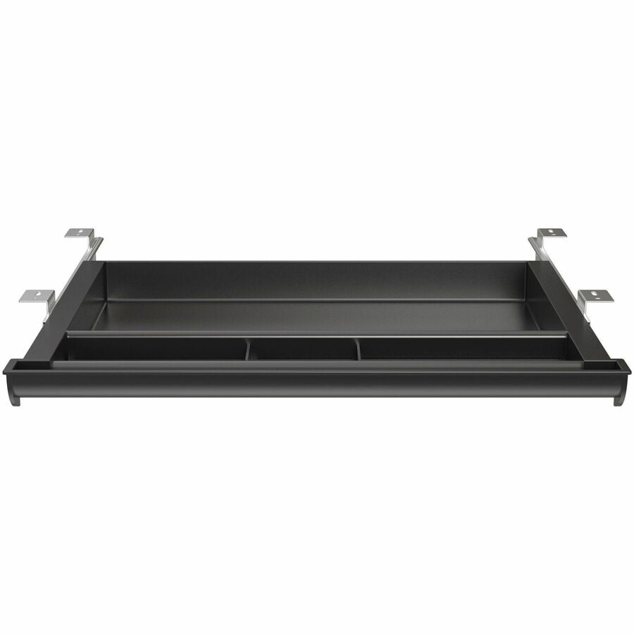 Lorell Laminate Desk 4-compartment Drawer - 20.5" x 16" - Storage, Storage, Storage, Storage Drawer(s) - Material: Acrylonitrile Butadiene Styrene (ABS)
