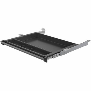 Lorell Laminate Desk 4-compartment Drawer - 20.5" x 16" - Storage, Storage, Storage, Storage Drawer(s) - Material: Acrylonitrile Butadiene Styrene (ABS)