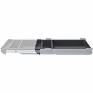 Lorell Laminate Desk 4-compartment Drawer - 20.5" x 16" - Storage, Storage, Storage, Storage Drawer(s) - Material: Acrylonitrile Butadiene Styrene (ABS)