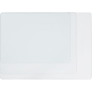 Lorell Tempered Glass Chairmat - Carpet, Hardwood Floor, Marble, Hard Floor - 60" Length x 48" Width x 0.250" Thickness - Rectangular - Tempered Glass - Clear - 1Each - 2