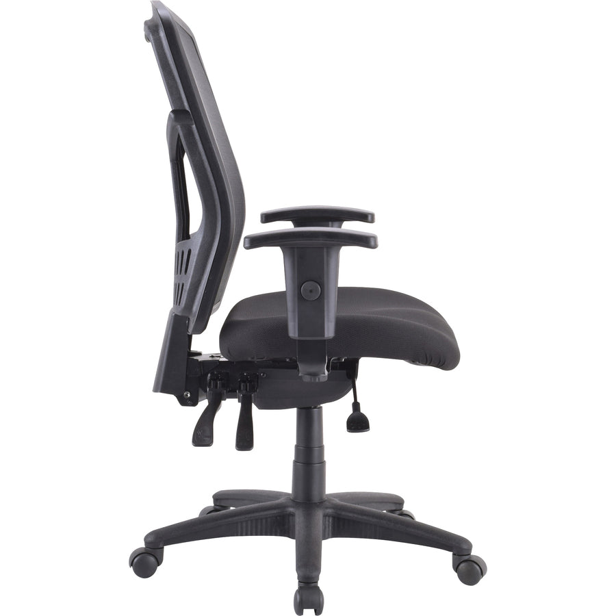 Lorell Ergomesh Executive Mesh High-Back Chair (86200) Frame - Black - 1 Each