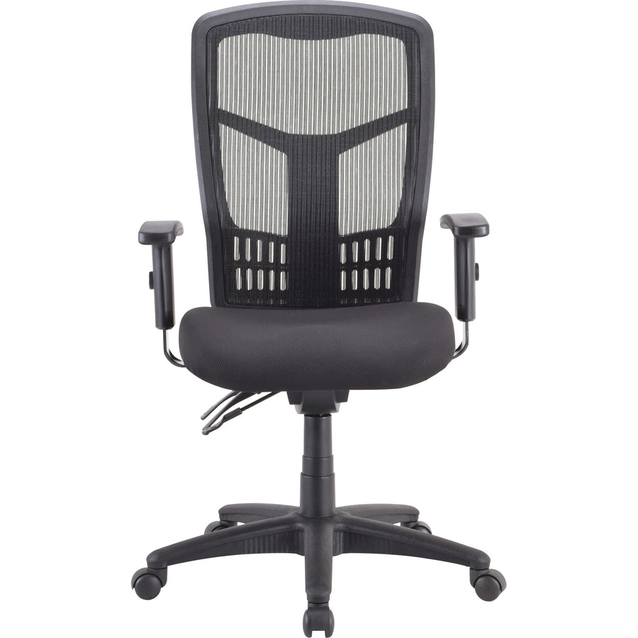 Lorell Ergomesh Executive Mesh High-Back Chair (86200) Frame - Black - 1 Each