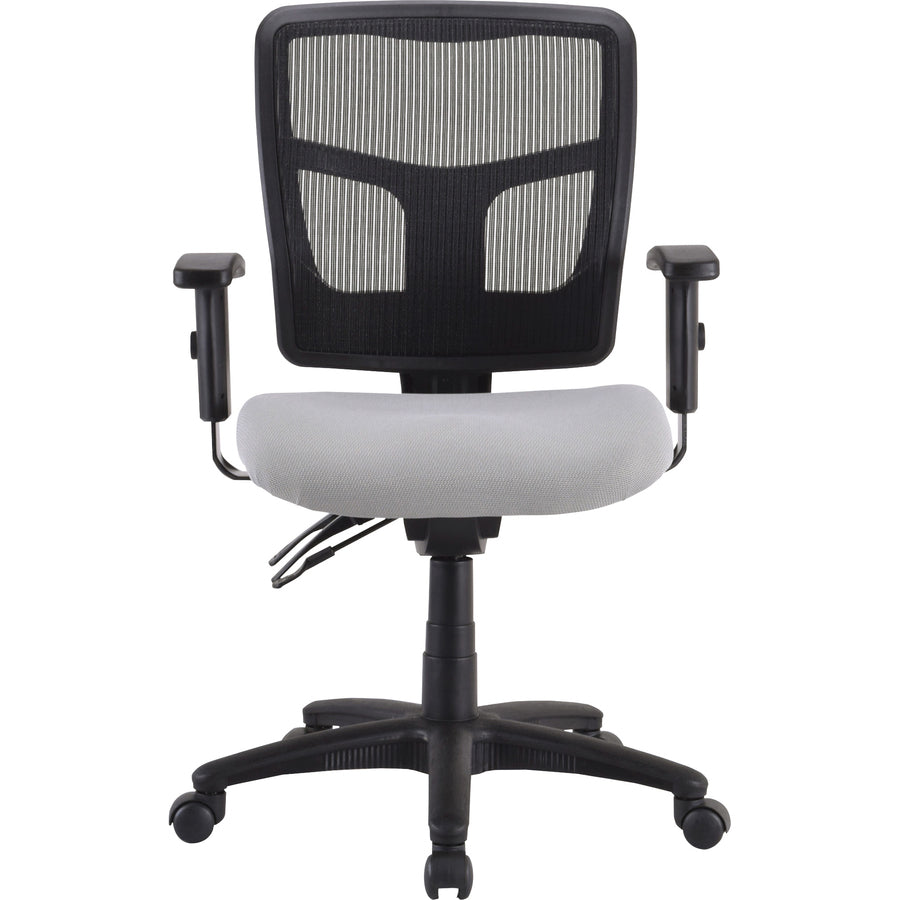Lorell Ergomesh Executive Mesh Mid-Back Office Chair (86201) Frame - Black - 1 Each