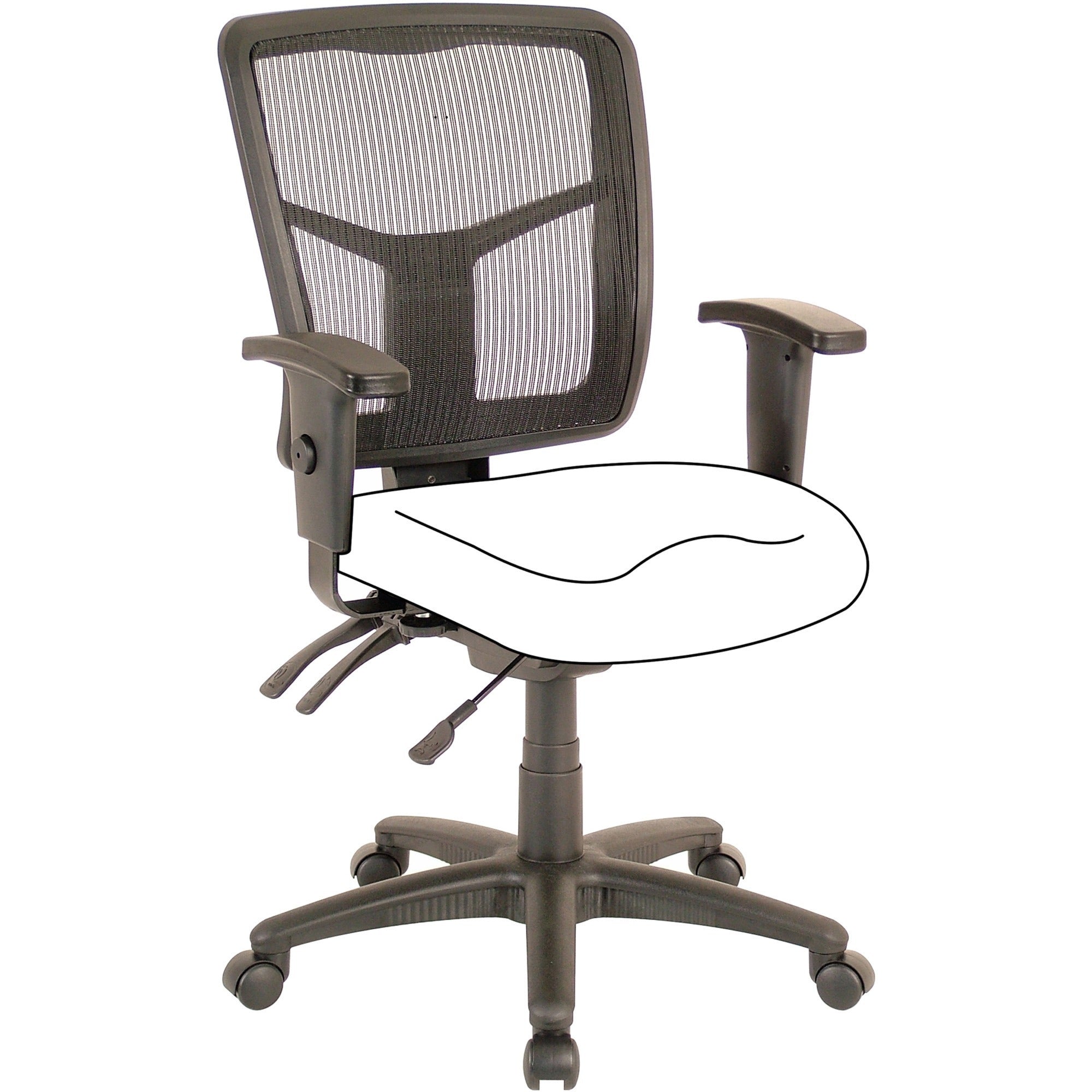 lorell-ergomesh-executive-mesh-mid-back-office-chair-86201-frame-black-1-each_llr86211 - 1