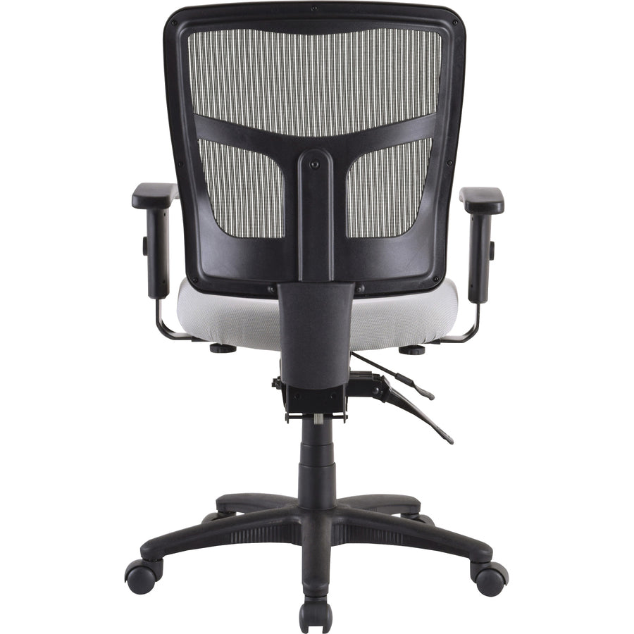 Lorell Ergomesh Executive Mesh Mid-Back Office Chair (86201) Frame - Black - 1 Each