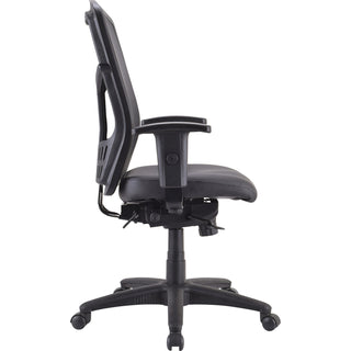 lorell-premium-molded-tractor-seat-for-ergomesh-frame-black-vinyl-1-each_llr86213 - 5