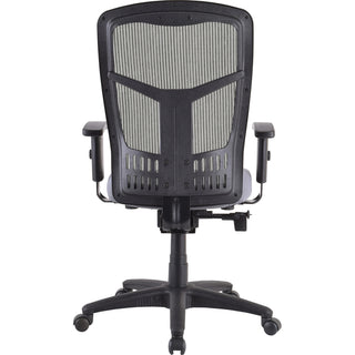 Lorell Premium Molded Tractor Seat For Ergomesh Frame - Ivory - Fabric - 1 Each