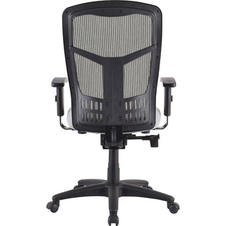Lorell Premium Molded Tractor Seat For Ergomesh Frame - Gray - Fabric - 1 Each