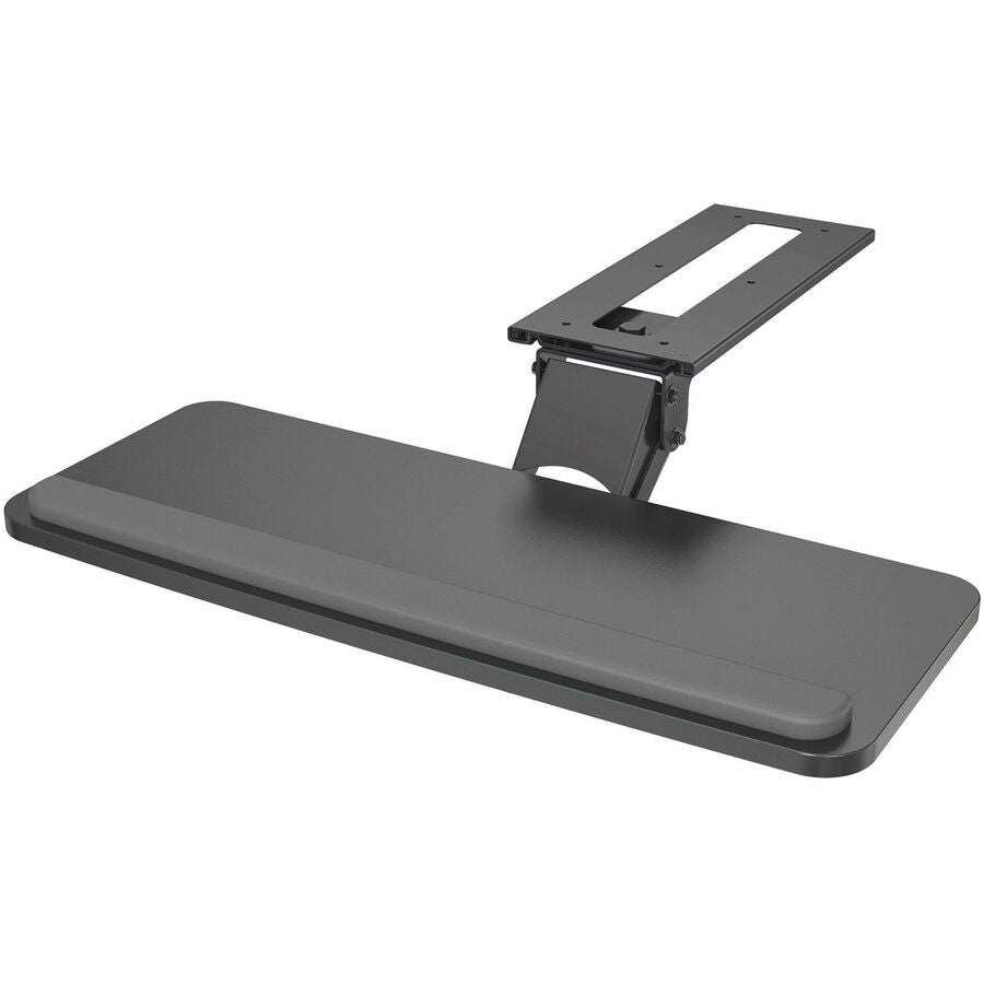 Lorell Universal Keyboard Tray - 5" Height x 10.9" Width - Black - 1