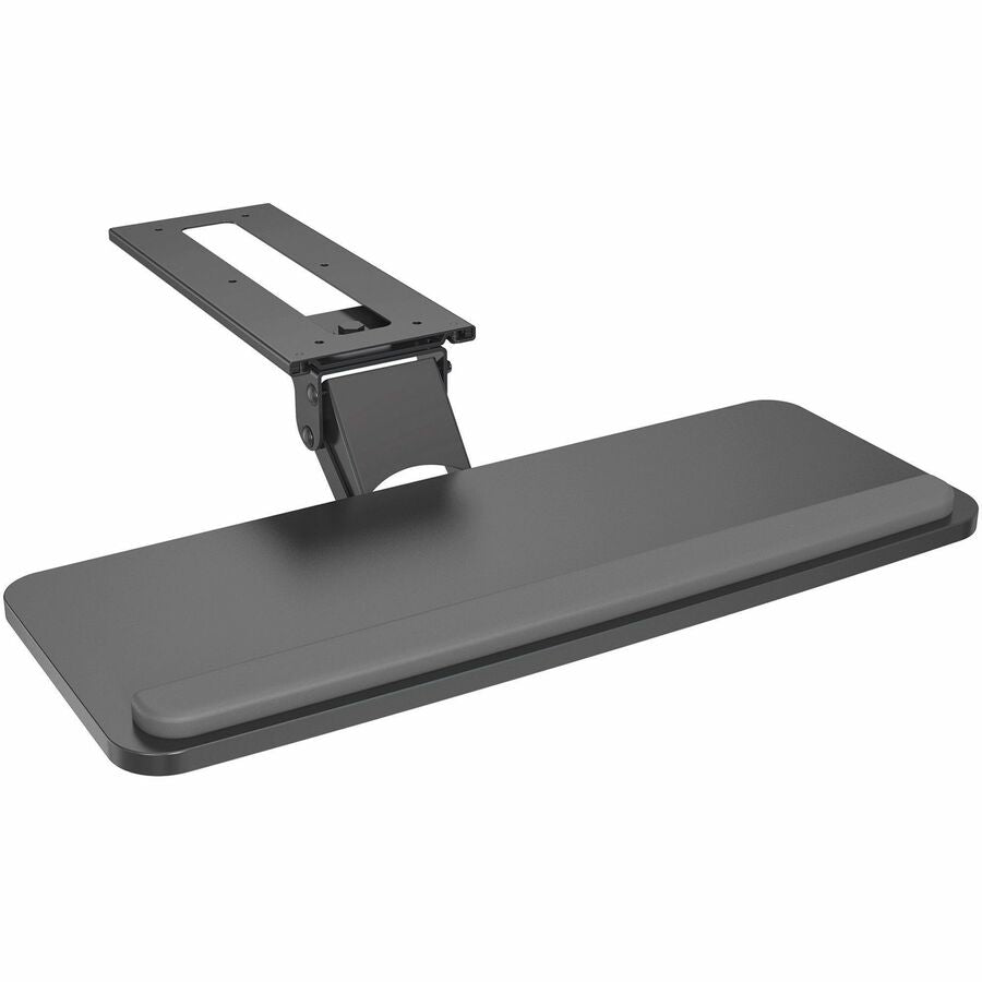 Lorell Universal Keyboard Tray - 5" Height x 10.9" Width - Black - 1