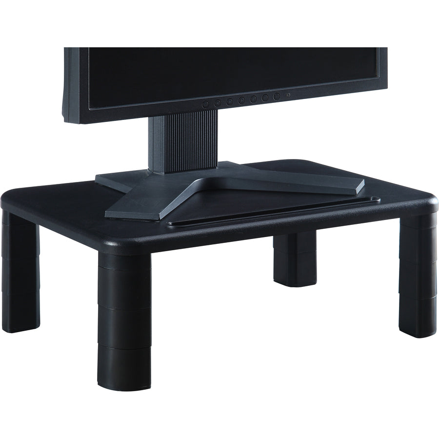 lorell-height-adjustable-monitor-riser-4-height-x-198-width-desktop-black_llr99991 - 3
