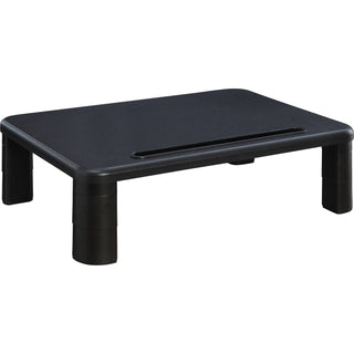 lorell-height-adjustable-monitor-riser-4-height-x-198-width-desktop-black_llr99991 - 2