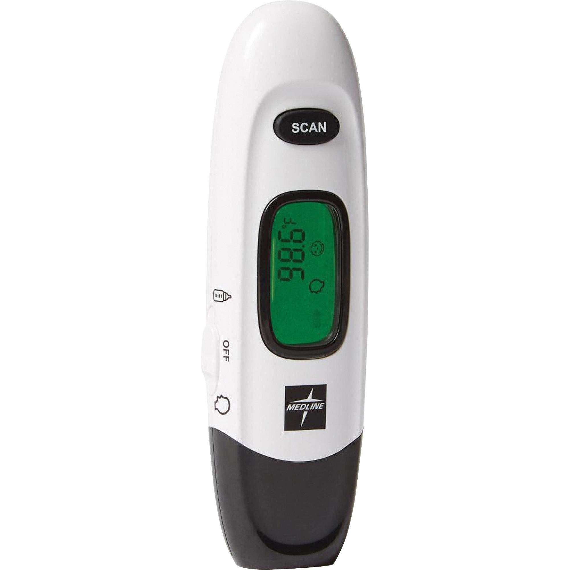 medline-no-touch-forehead-thermometer-reusable-dual-dial-infrared-for-home-forehead-clinical-white_miimdsnotouch - 1