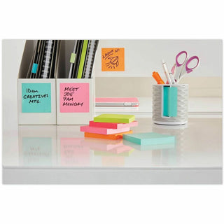 Vertical Pop-up Note Dispenser, For 3 x 3 Pads, White
