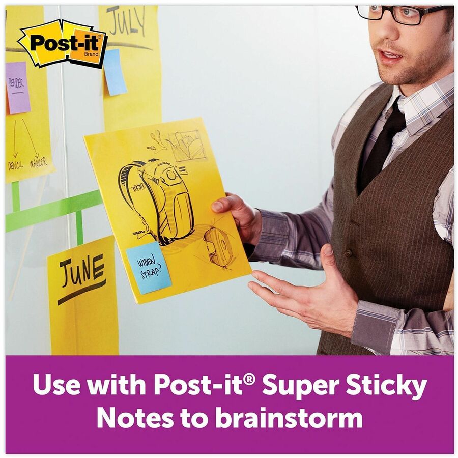 Big Notes, Unruled, 11 x 11, Orange, 30 Sheets