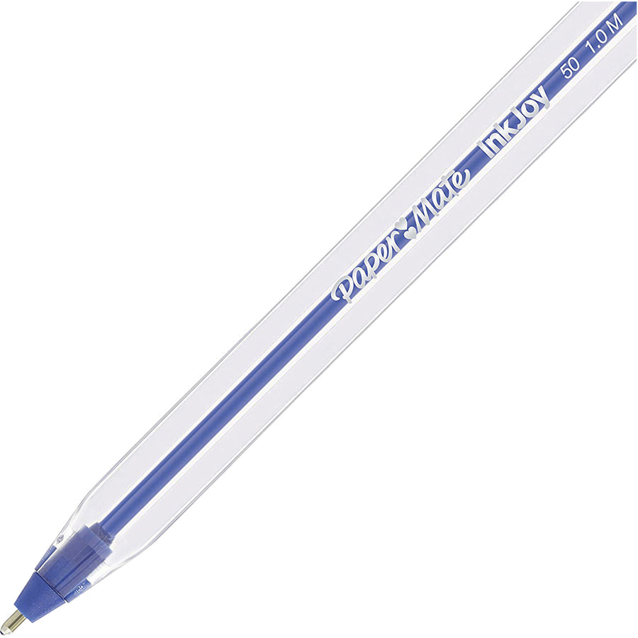 paper-mate-inkjoy-50-stick-ballpoint-pens-medium-pen-point-blue-1-dozen_pap2013155 - 2
