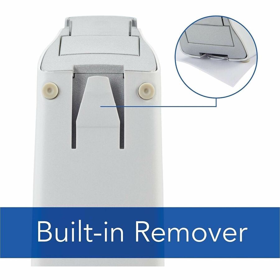 Swingline NeXXt Series Style Desktop Stapler - 40 Sheets Capacity - 210 Staple Capacity - Full Strip - 1 Each - White