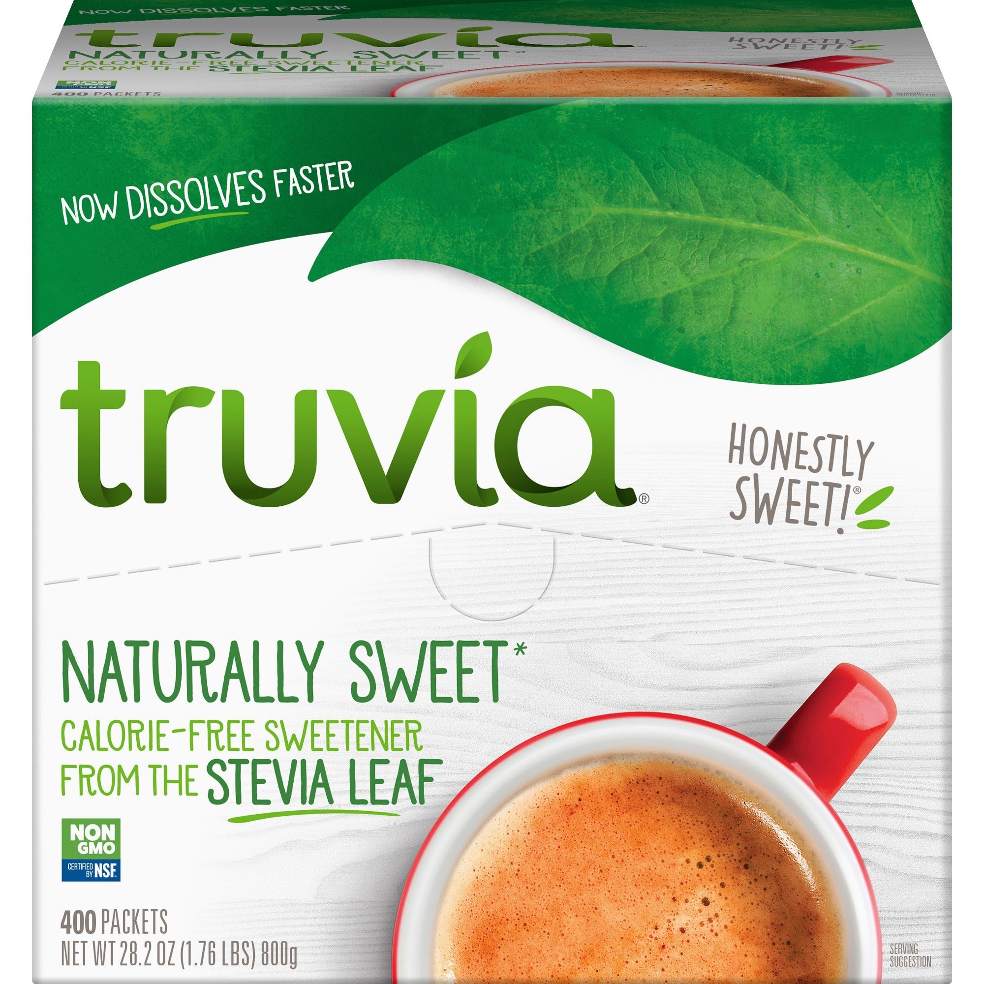 Natural Sugar Substitute, 1 g Packet, 400 Packets/Carton, Ships in 1-3 Business Days