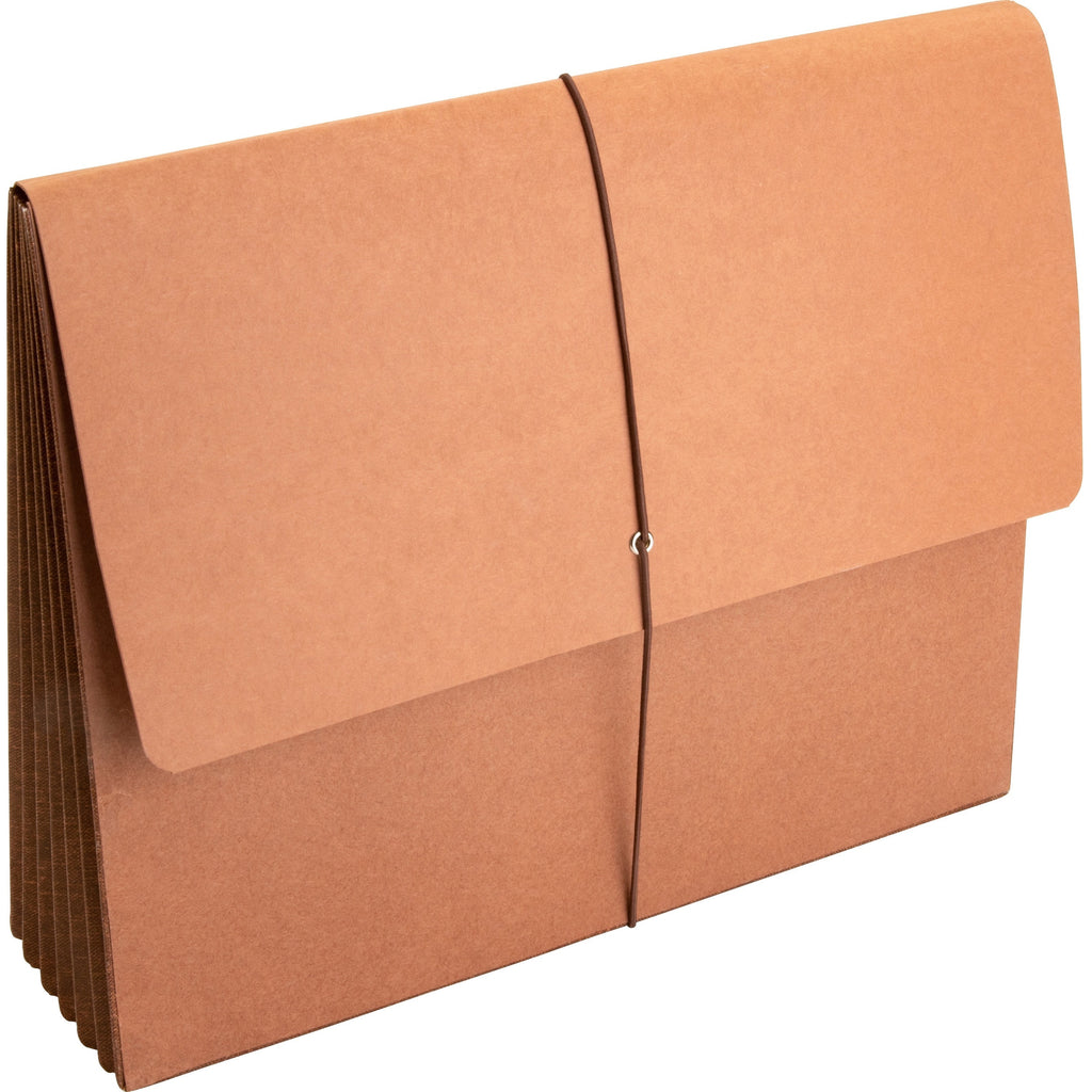 business-source-letter-recycled-file-wallet-8-1-2-x-11-5-1-4-expansion-brown-30%-recycled-10-box_bsn26575bx - 2