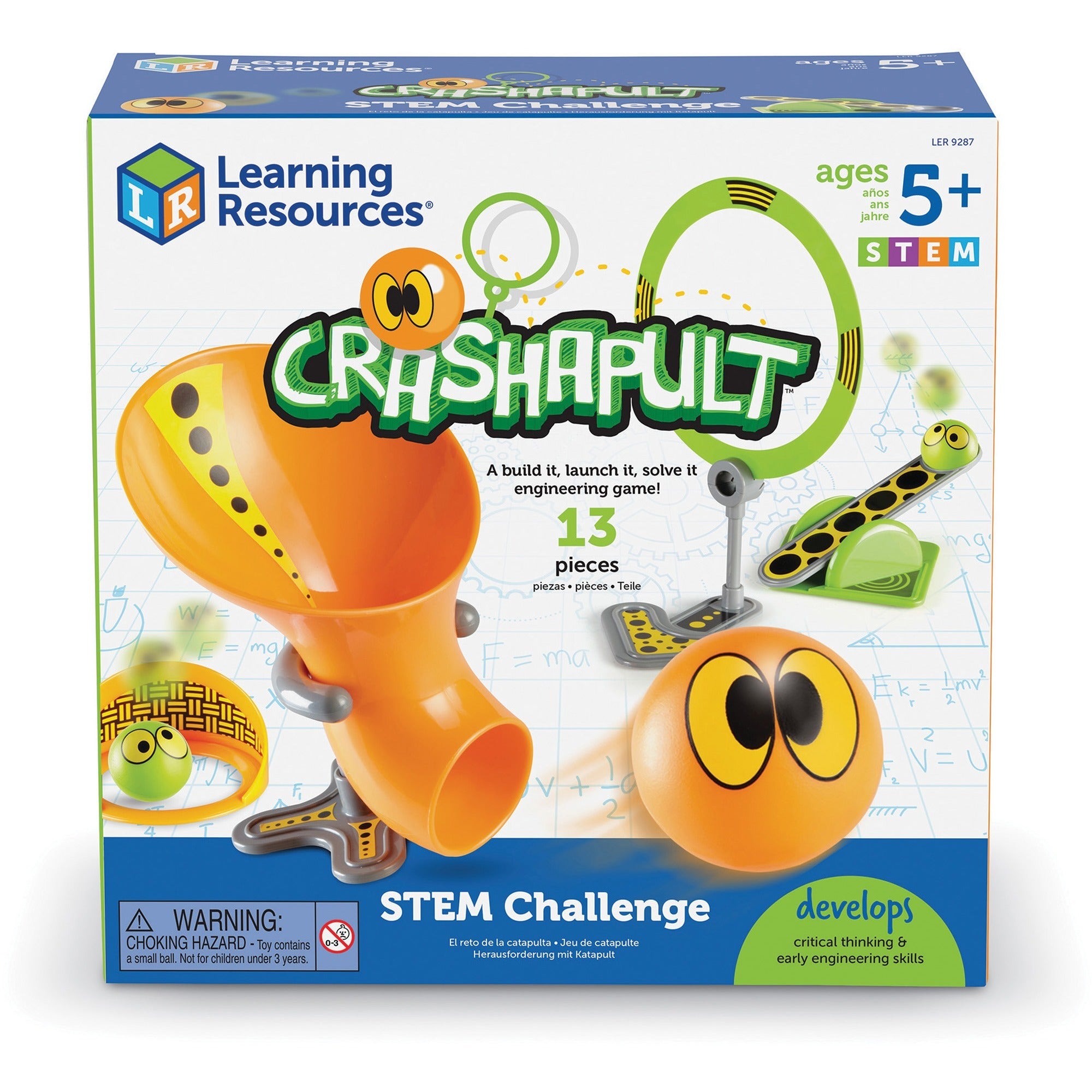 learning-resources-crashapult-stem-challenge-theme-subject-learning-skill-learning-physics-stem-basic-engineering-principles-critical-thinking-muscle-5-year-&-up-multi_lrnler9287 - 1