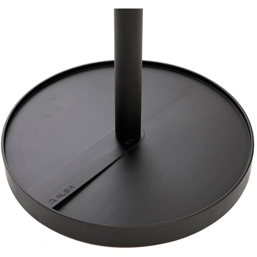 Brio Coat Stand, 13.75w x 13.75d x 66.25h, Black