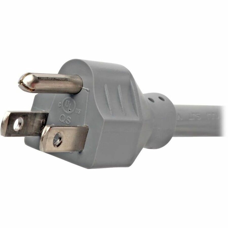 Surge Protector, 6 AC Outlets/2 USB-A and 1 USB-C Ports, 8 ft Cord, 1,080 J, Gray