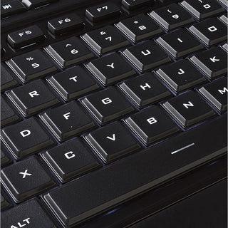 Verbatim Illuminated Wired Keyboard - Cable Connectivity - USB Type A Interface Media Player Hot Key(s) - Windows, Mac OS, Linux - Black