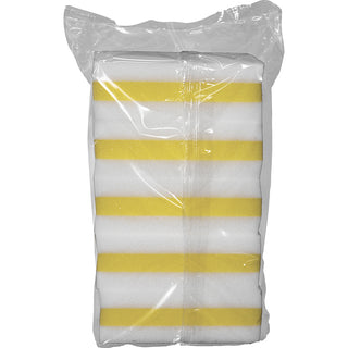 genuine-joe-dual-sided-melamine-eraser-amazing-sponges-45-height-x-45-width-x-28-depth-5-pack-cellulose-white-yellow_gjo85165 - 4