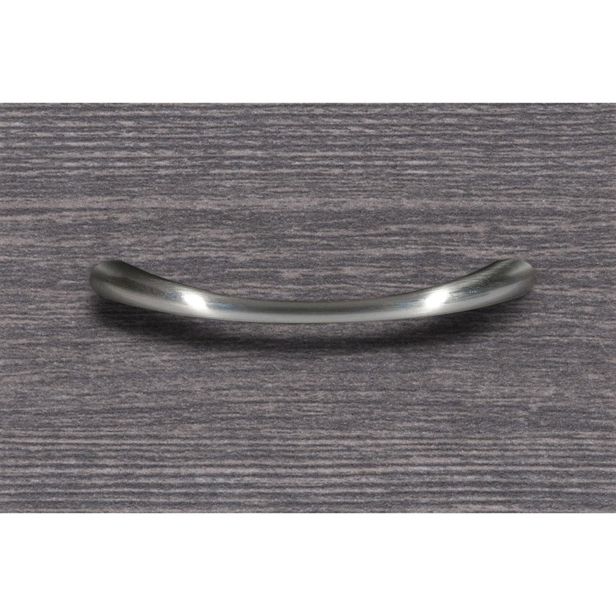 Lorell Essentials Series Rectangular Desk Shell - 66" x 30"29.5" , 1" Top - Laminate, Weathered Charcoal Table Top - Grommet