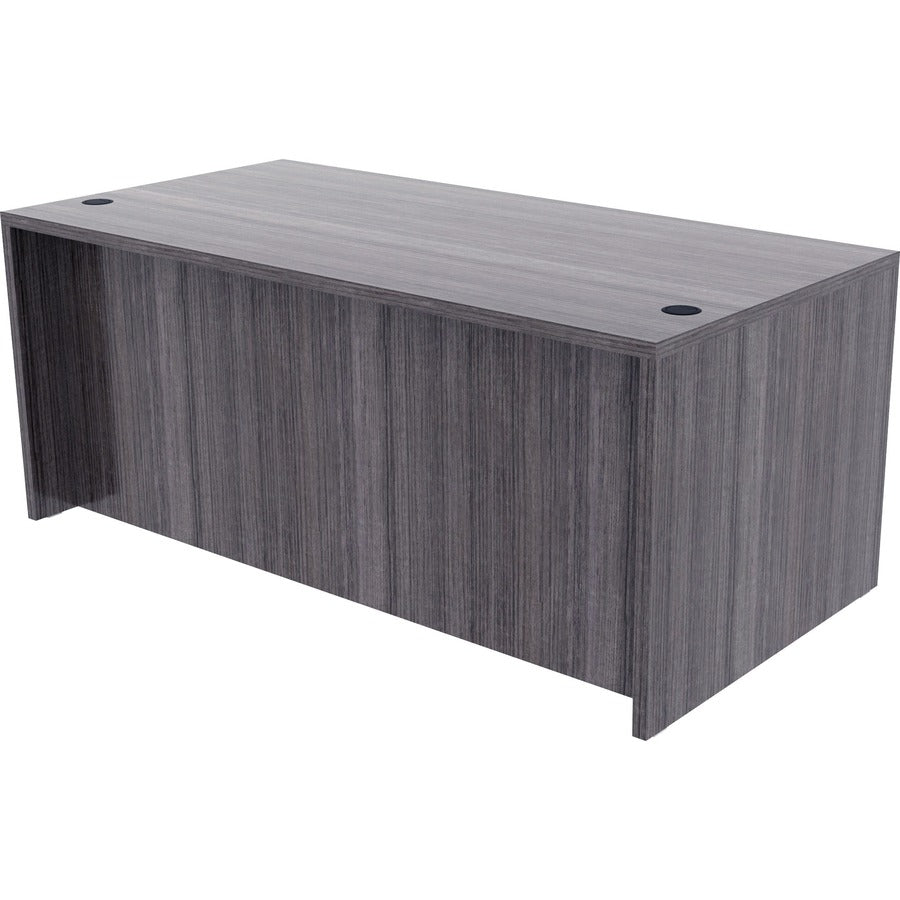 lorell-essentials-series-rectangular-desk-shell-72-x-36295--1-top-laminate-weathered-charcoal-table-top-grommet_llr69550 - 5