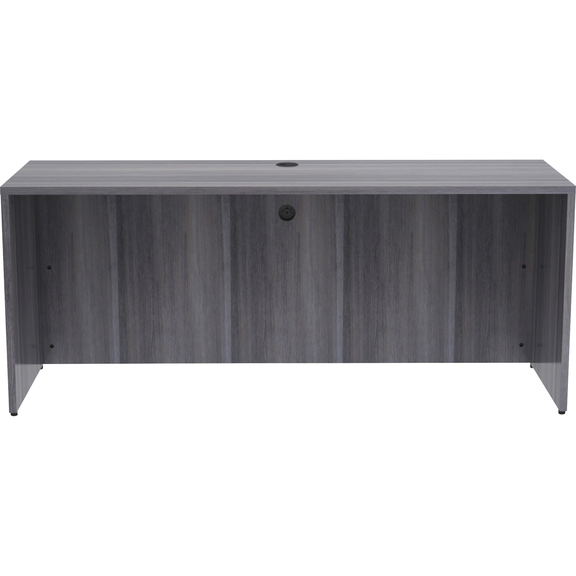 lorell-essentials-series-credenza-shell-72-x-24295--1-top-laminate-weathered-charcoal-table-top-modesty-panel_llr69552 - 2