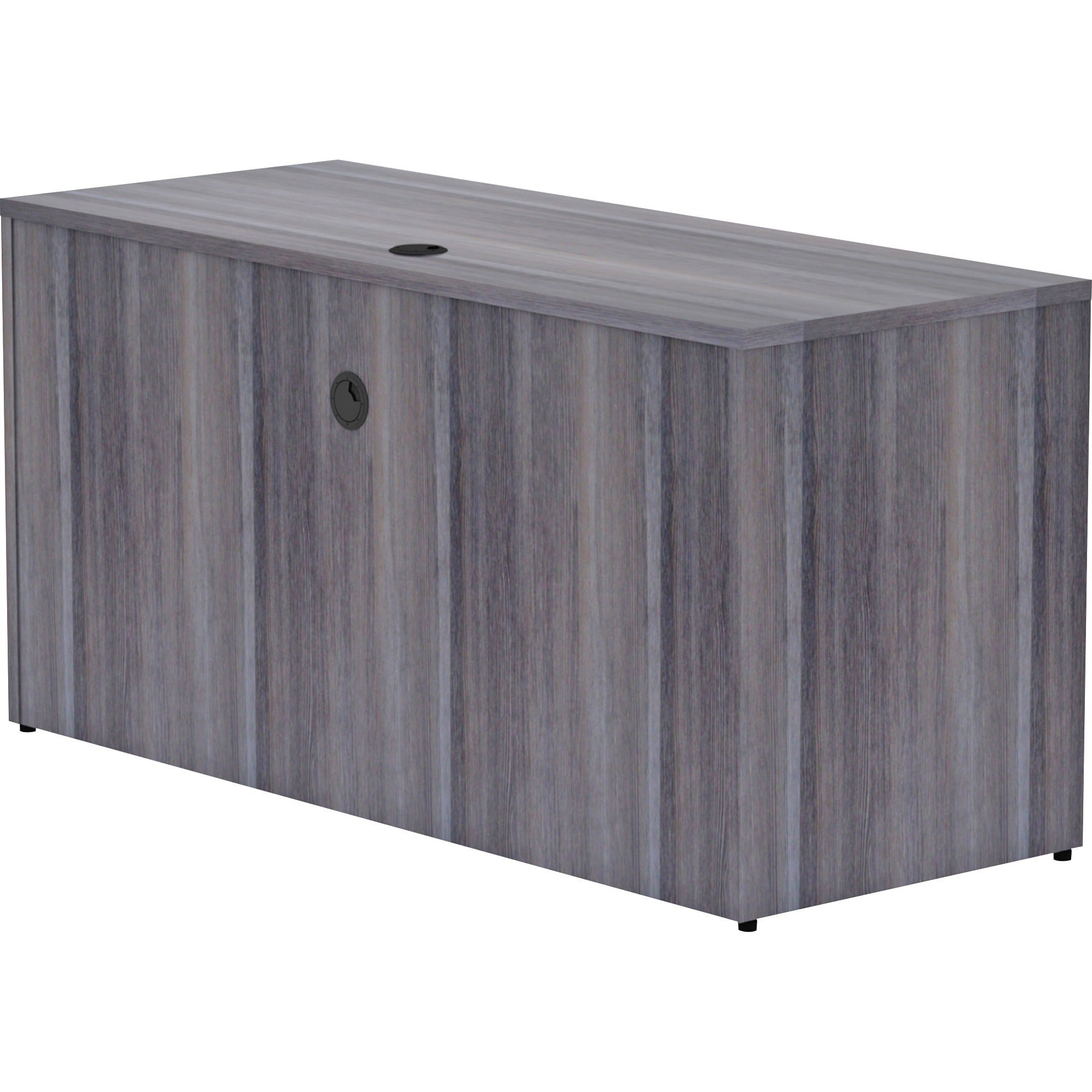 lorell-essentials-series-credenza-shell-60-x-24295--1-top-laminate-weathered-charcoal-table-top-modesty-panel_llr69553 - 1