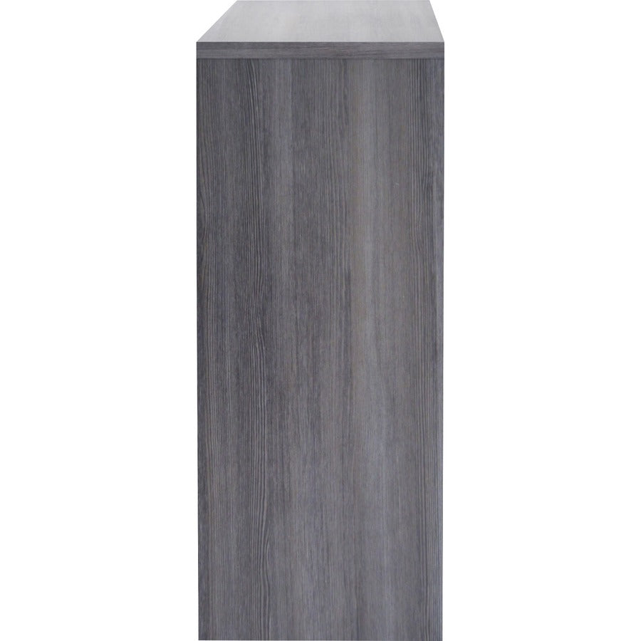 Lorell Essentials Series Stack-on Hutch with Doors - 72" x 15" x 36" - 4 Door(s) - Grommet
