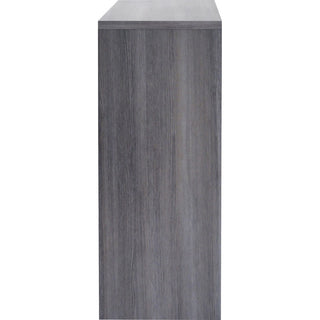 Lorell Essentials Series Stack-on Hutch with Doors - 72" x 15" x 36" - 4 Door(s) - Grommet