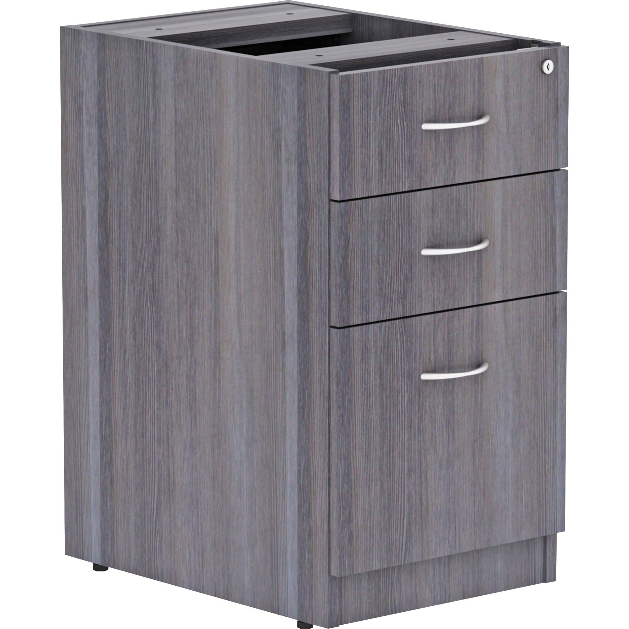 lorell-essentials-series-box-box-file-fixed-file-cabinet-16-x-22283-file-box-drawers-finish-laminate-weathered-charcoal-file-drawer_llr69558 - 1