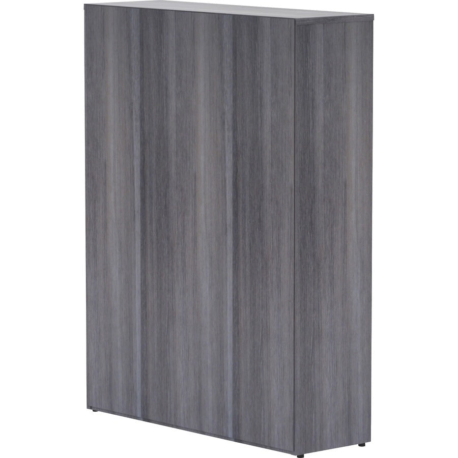Lorell Laminate Bookcase - 4 Shelf(ves) - 48" Height x 36" Width x 12" Depth - Thermally Fused Laminate - 1 Each