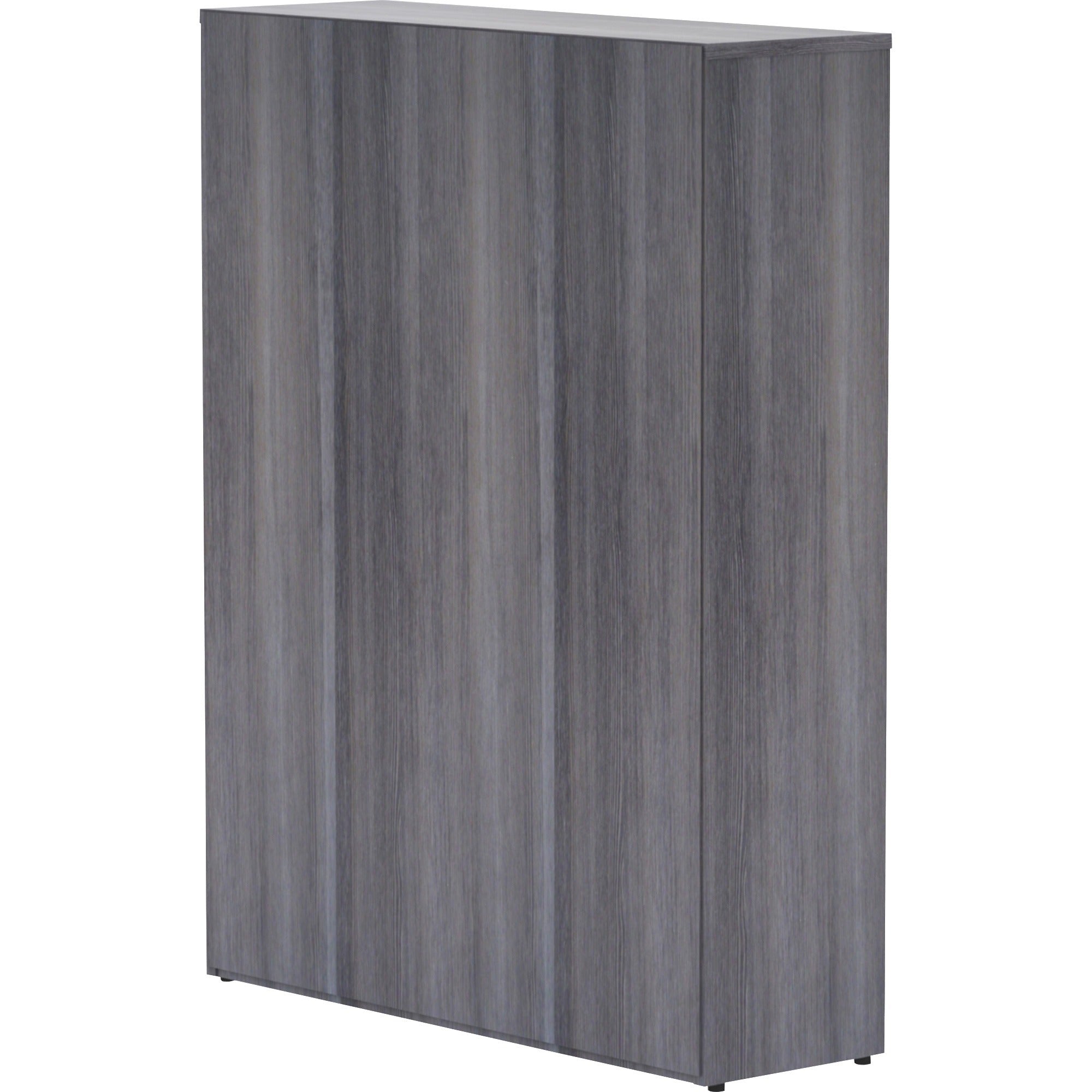 Lorell Laminate Bookcase - 4 Shelf(ves) - 48" Height x 36" Width x 12" Depth - Thermally Fused Laminate - 1 Each - 4