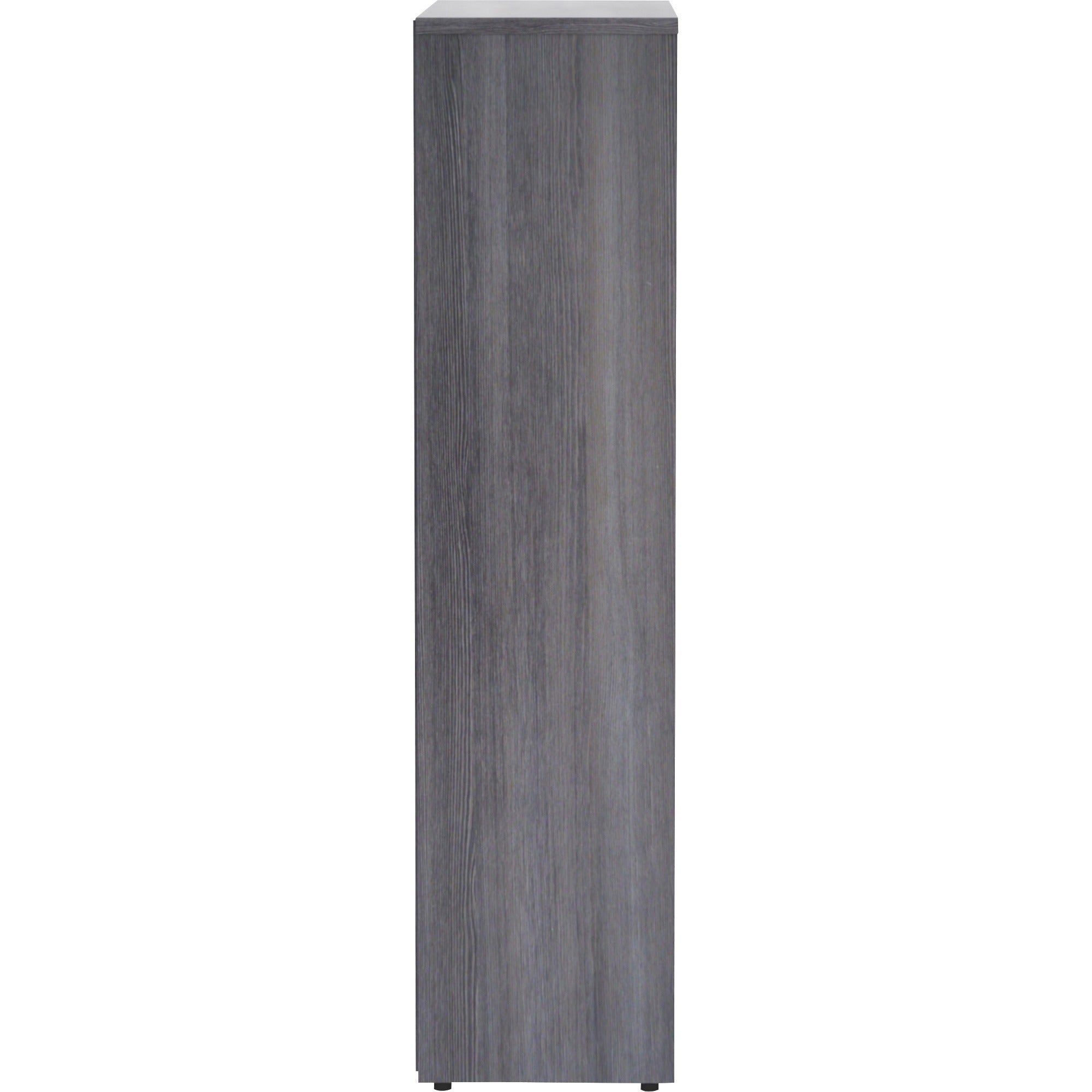 Lorell Laminate Bookcase - 4 Shelf(ves) - 48" Height x 36" Width x 12" Depth - Thermally Fused Laminate - 1 Each - 5