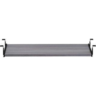 Lorell Universal Keyboard Tray - 26" x 0.8" x 15.4" - Finish: Charcoal