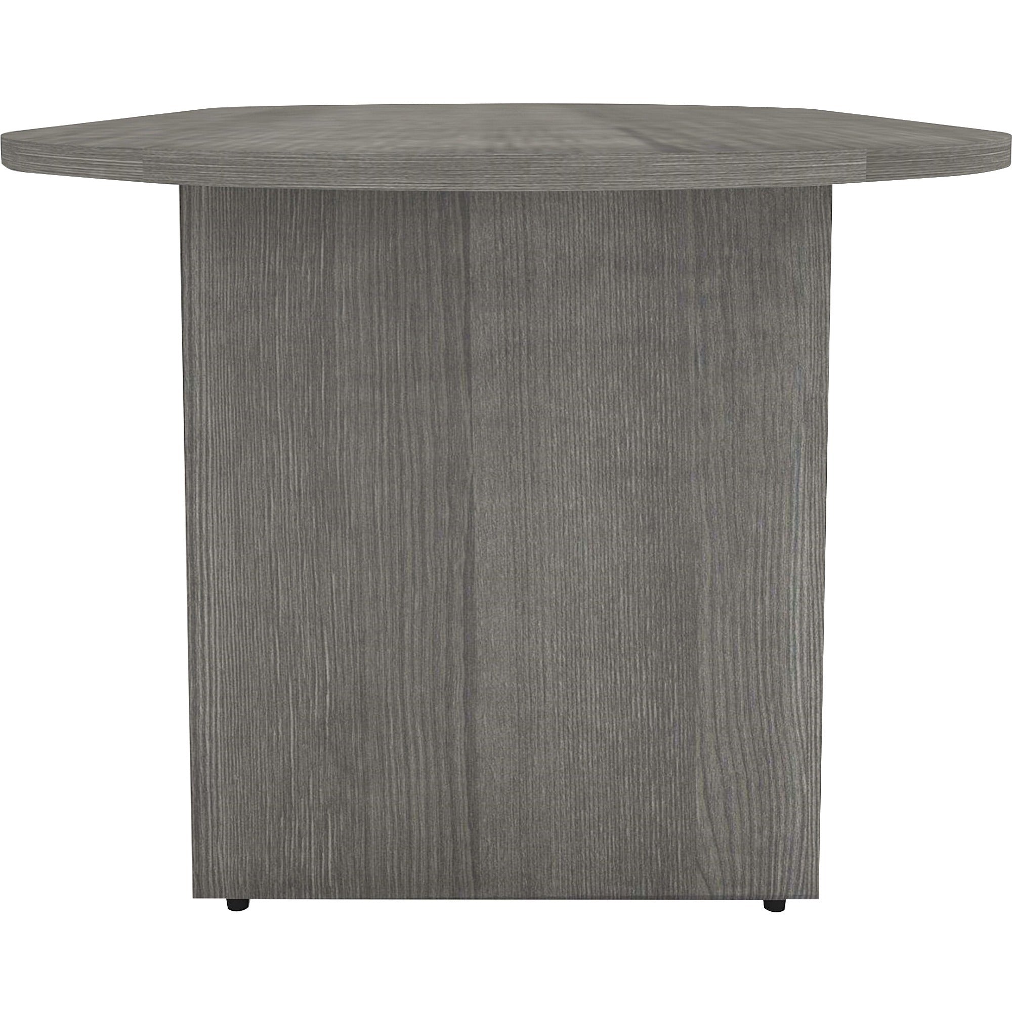lorell-essentials-oval-conference-table-13-top-0-edge-72-x-29536-finish-weathered-charcoal-laminate_llr69569 - 3