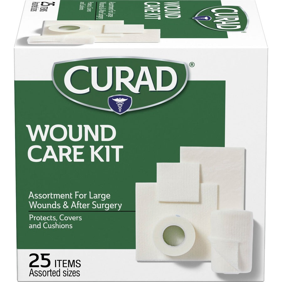 Curad Wound Care Kit - 25 x Piece(s) - 25 / Box