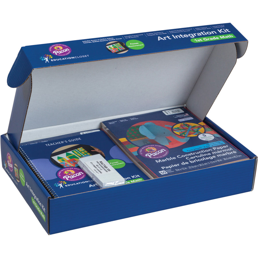 pacon-1st-grade-math-art-integration-kit-skill-learning-science-technology-engineering-mathematics-planning-1-kit_pac100104 - 2