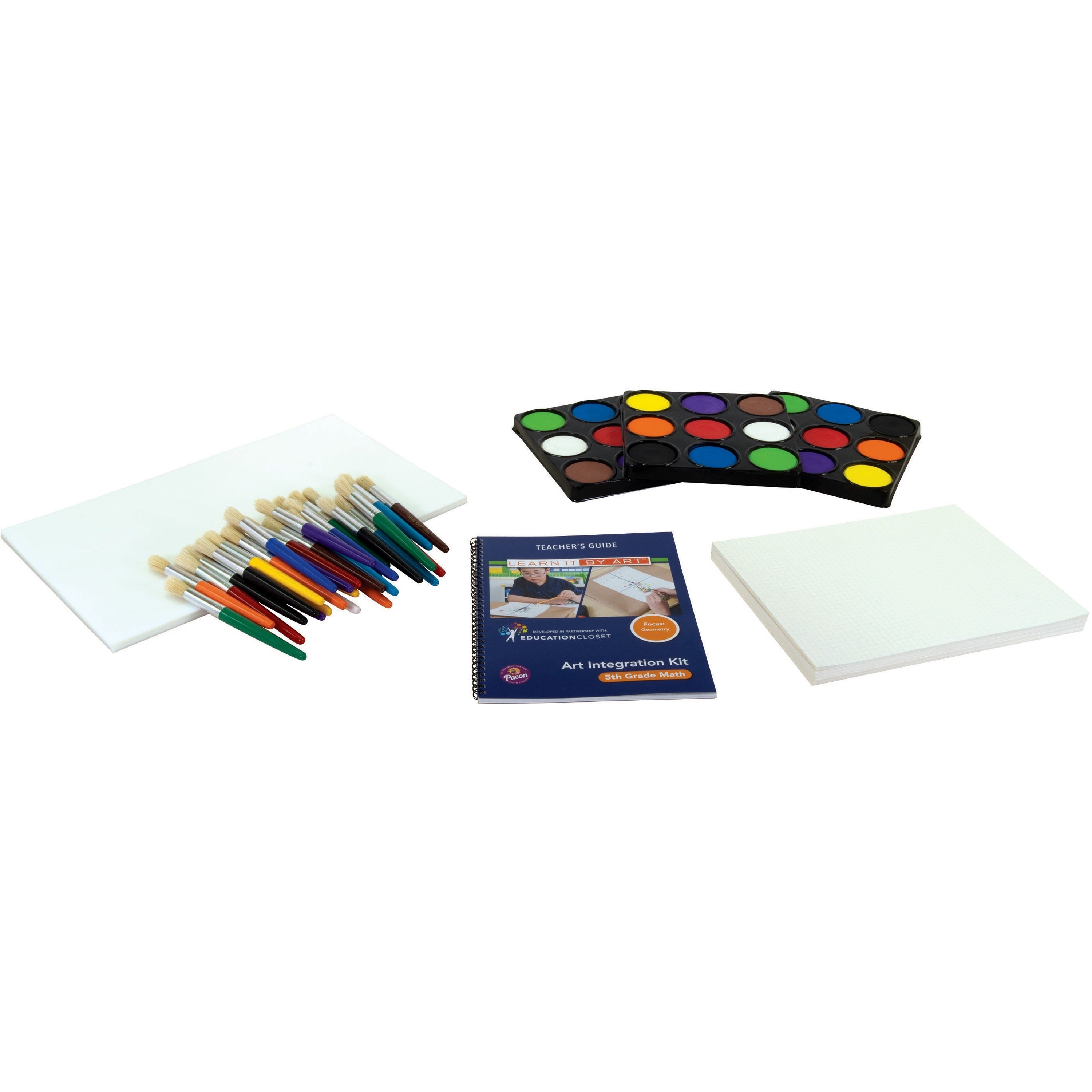 Pacon 5th-Grade Math Art Integration Kit - Skill Learning: Science, Technology, Engineering, Mathematics, Planning - 1 / Kit