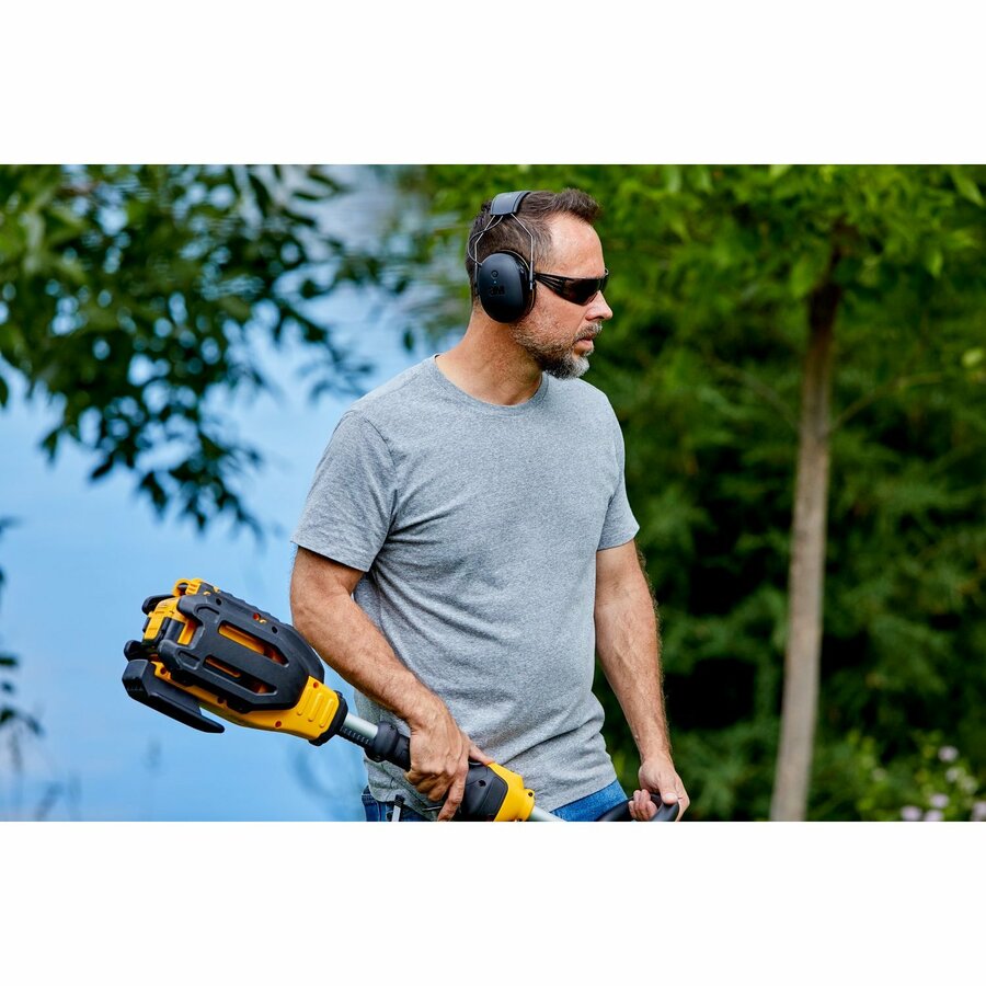 WorkTunes Connect Bluetooth Hearing Protector - Stereo - Mini-phone (3.5mm) - Wired/Wireless - Bluetooth - Over-the-head - Binaural - Circumaural - Noise Reduction Microphone - Black, Yellow