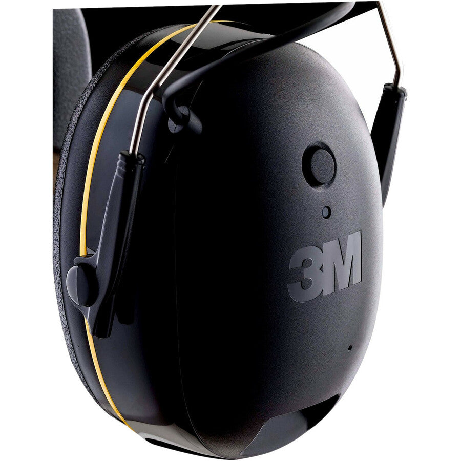 WorkTunes Connect Bluetooth Hearing Protector - Stereo - Mini-phone (3.5mm) - Wired/Wireless - Bluetooth - Over-the-head - Binaural - Circumaural - Noise Reduction Microphone - Black, Yellow