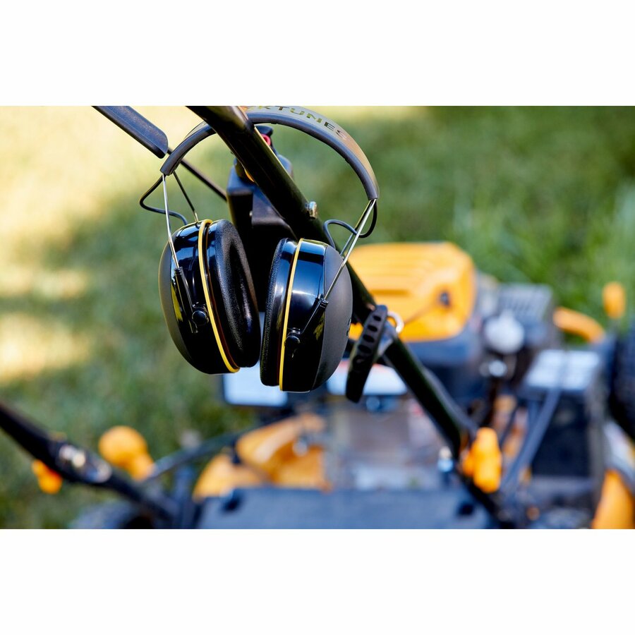 WorkTunes Connect Bluetooth Hearing Protector - Stereo - Mini-phone (3.5mm) - Wired/Wireless - Bluetooth - Over-the-head - Binaural - Circumaural - Noise Reduction Microphone - Black, Yellow