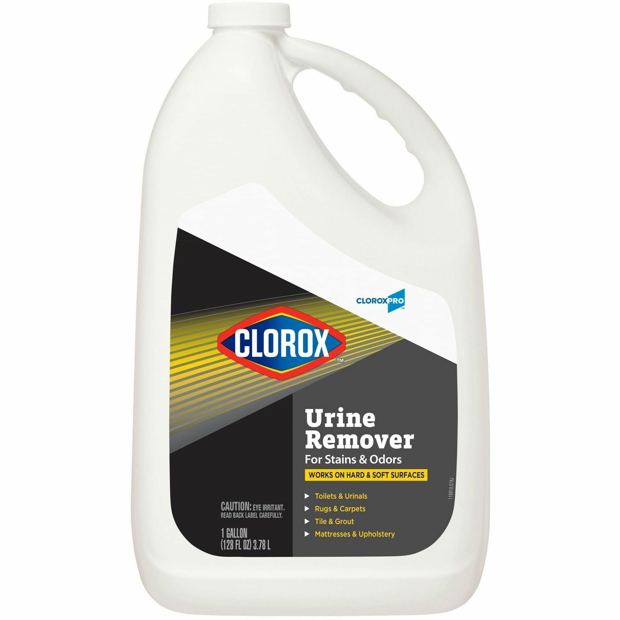 CloroxPro Urine Remover for Stains and Odors Refill - 128 fl oz (4 quart) - 120 / Pallet - Bleach-free - Clear - 2