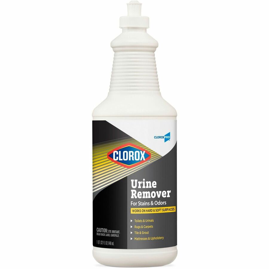 CloroxPro Pull-Top Urine Remover for Stains and Odors - 32 fl oz (1 quart) - 276 / Bundle - Bleach-free - White