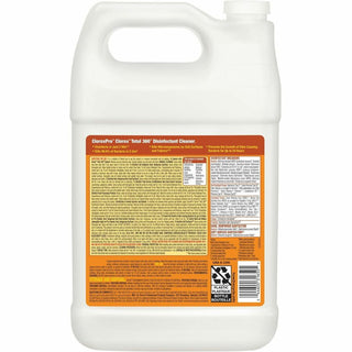 CloroxPro Total 360 Disinfectant Cleaner - 128 fl oz (4 quart) - 72 / Bundle - Translucent