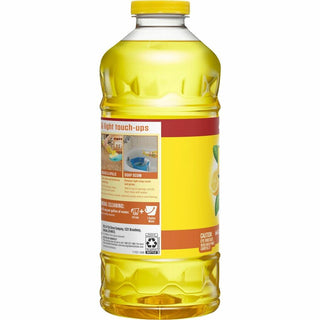 Pine-Sol All Purpose Multi-Surface Cleaner - Concentrate - 60 fl oz (1.9 quart) - Lemon Fresh Scent - 192 / Bundle - Deodorize - Yellow